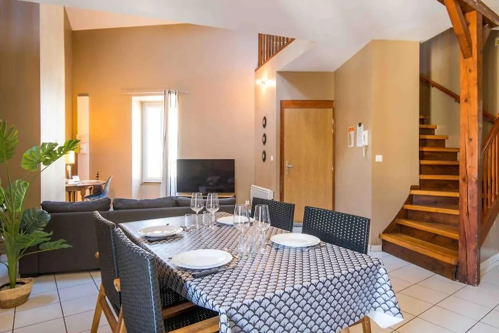 Appt Duplex Pour 6 Pers En Centre-Ville/Fibre Millau Apartamento